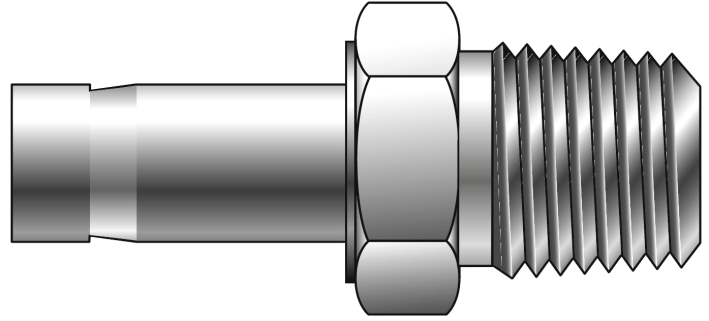 Male Adapter BSPT (For Metric Tube)